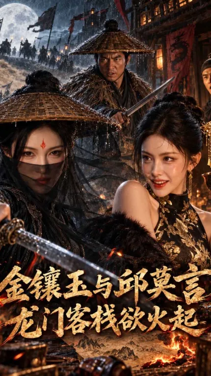 黃果/黃豆AI短劇 金鑲玉與邱莫言:龍門客棧欲火起 更新至第5集
