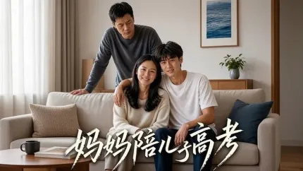 媽媽陪兒子高考 AI成人短劇 第1集 兒子高考壓力太大 母親獻身幫兒子擼管排解壓力