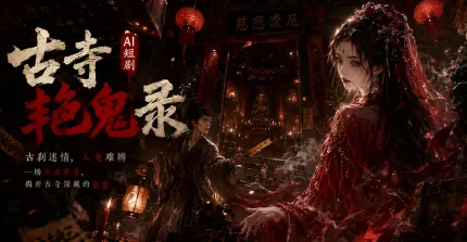 古寺艷鬼錄 AI成人短劇 男人古寺中休息被女鬼們纏上 各種榨精技巧深喉吞吐 上位騎乘 吸取大量陽氣