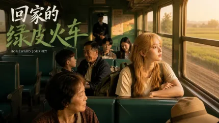 回家的綠皮火車 AI成人短劇 金髮巨乳美女車上大秀熱舞 被下春藥發騷被男人強上猛操
