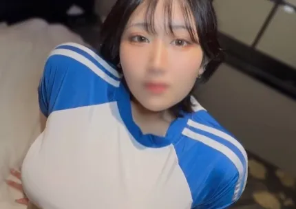 FC2PPV-4719268 G罩杯太張揚體操服