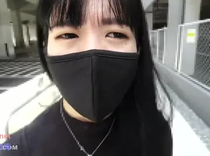 FC2PPV-3380832 黑長直順從巨乳娘街頭暴露狂射