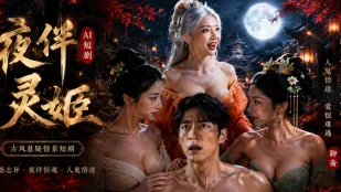 夜伴靈姬 巨乳美女每晚用肉體服侍陪伴 深喉口交吞吐 各種姿勢輪換抽插直接被榨乾