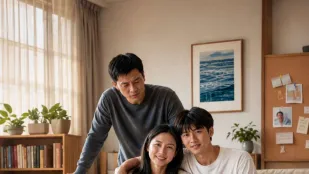 媽媽陪兒子高考 AI成人短劇 兒子高考壓力太大 母親獻身幫兒子擼管排解壓力 第1-11合集