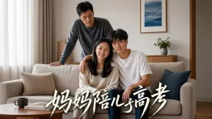 媽媽陪兒子高考 第1集 兒子高考壓力太大 母親獻身幫兒子擼管排解壓力