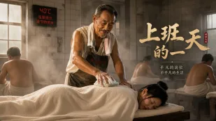 搓澡大爺上班的一天 猥瑣大爺已搓澡名義撫摸美女全身 摳弄發情後深吻調情