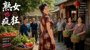 熟女也瘋狂 第1集 饑渴熟女當眾全裸街頭露出 瘋狂刺激群P被男人們輪流猛幹