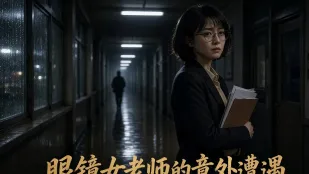 眼鏡女老師的意外遭遇 AI成人短劇 完整版 第1-5集